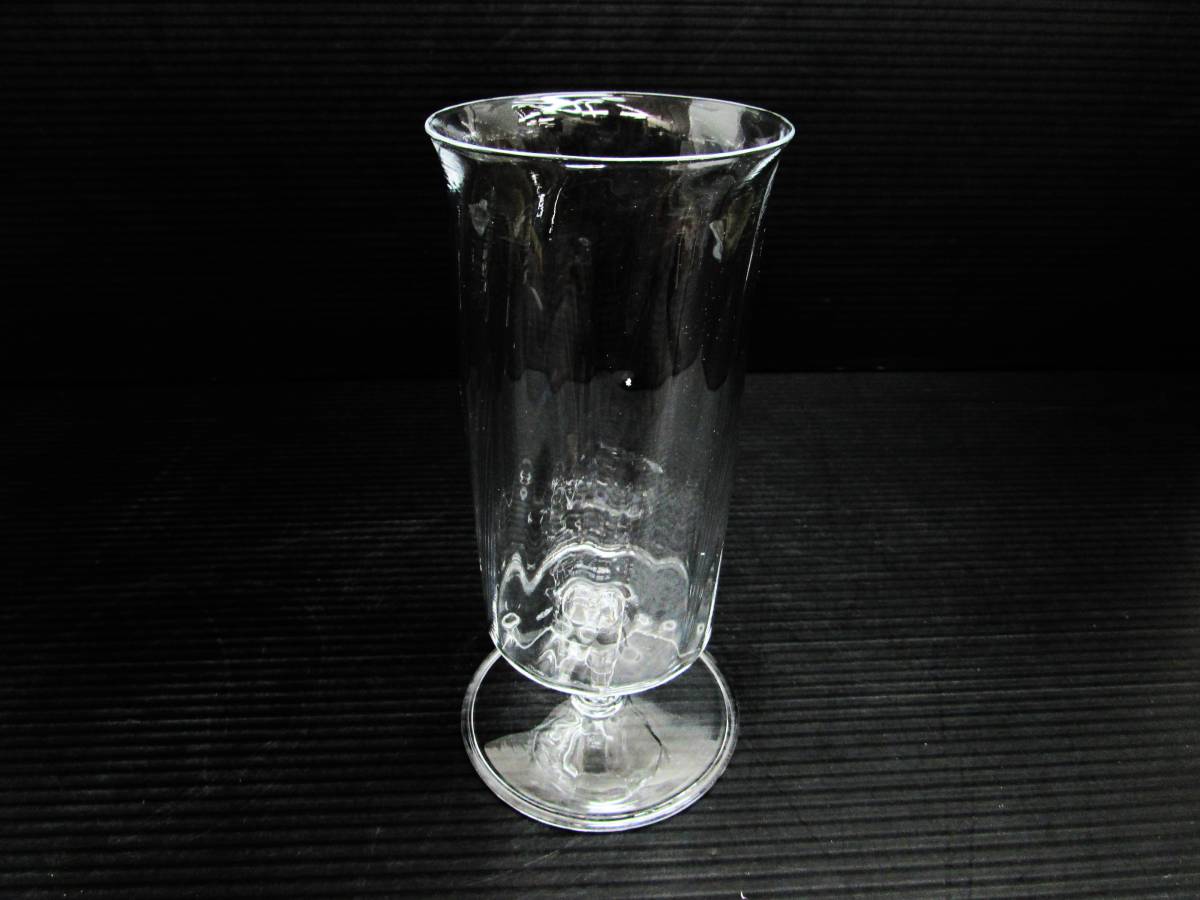 永木卓 RITOGLASS リトグラス アイスコーヒーグラス グラス コップ ジュースグラス ピルスナー 洋食器 ガラス製 口径6.5㎝ 高さ16.2㎝