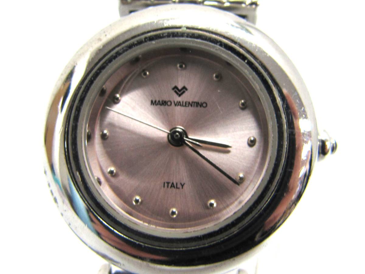 動作品 MARIO VALENTINO マリオバレンチノ 腕時計 MV-0309 チェンジベゼル ベルト付き クォーツ レディース_画像2