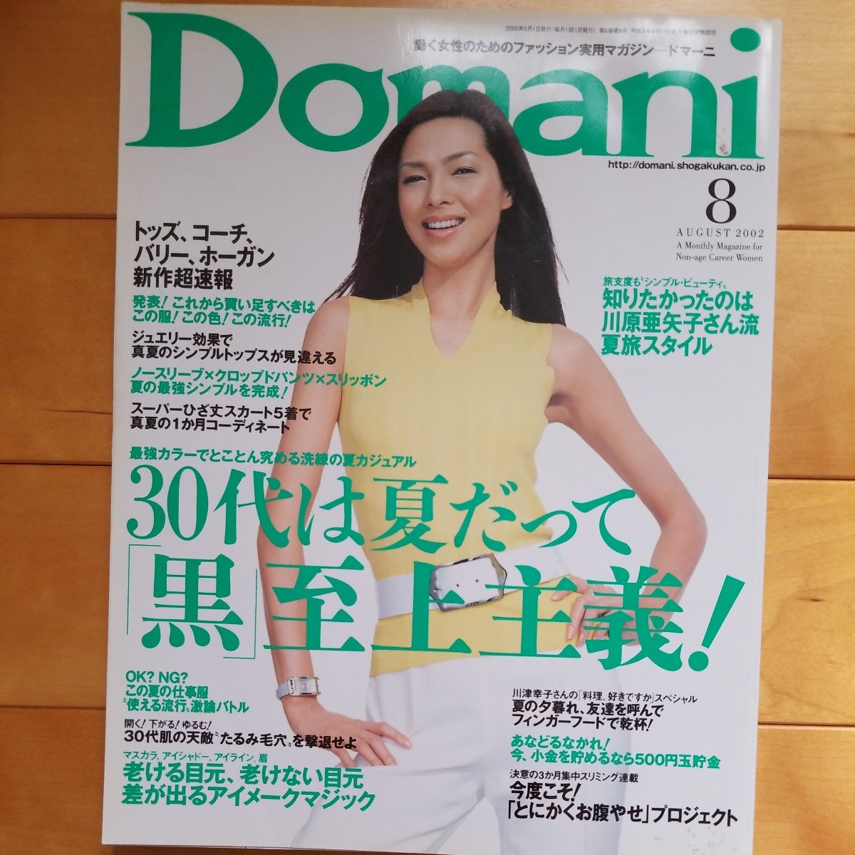 Domani　2002 8 川原亜矢子_画像1