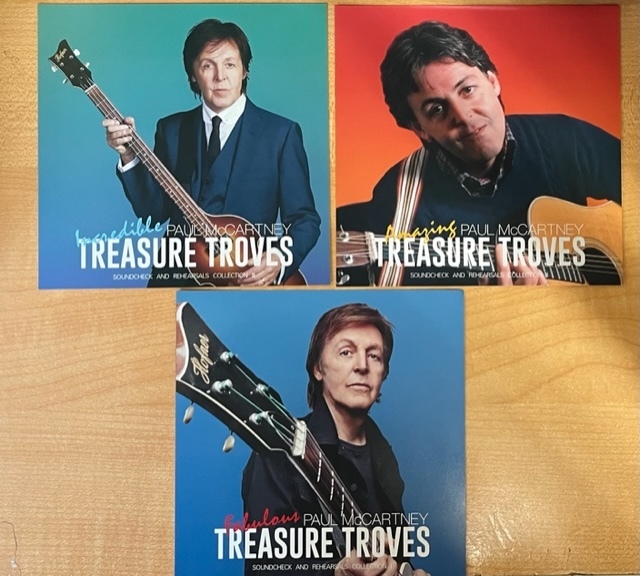 [6CD] PAUL McCARTNEY / TREASURE TROVES ～SOUNDCHECK AND REHEARSALS COLLECTION～ vol1-vol3_画像1