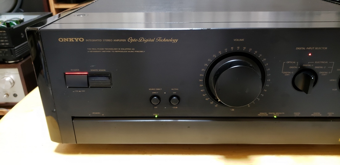 Onkyo ONKYO集成放大器Integra A-2001 Junk Rarity Value超級放大器 原文:オンキョー ONKYO プリメインアンプ Integra A-2001 ジャンク品 希少価値品 超弩級アンプ