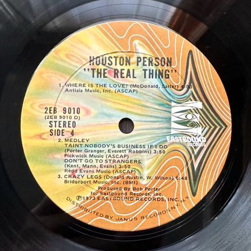 オリジナル 美品 Houston Person ジャズファンク ソウルジャズ レアグルーヴ LP レコード 2枚組_画像6