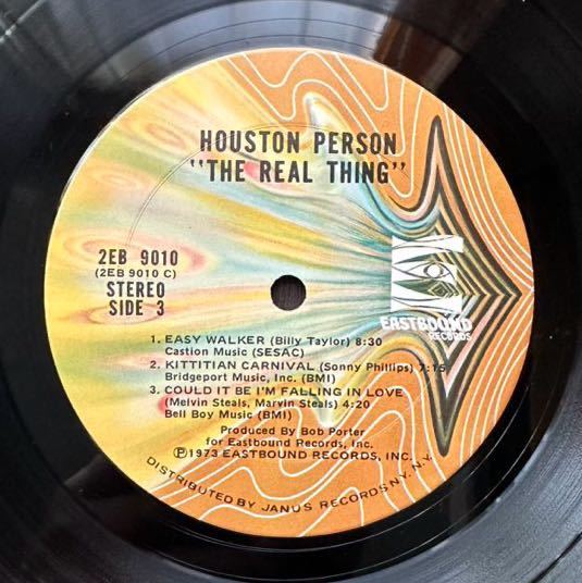 オリジナル 美品 Houston Person ジャズファンク ソウルジャズ レアグルーヴ LP レコード 2枚組_画像5