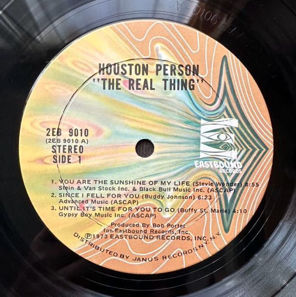 オリジナル 美品 Houston Person ジャズファンク ソウルジャズ レアグルーヴ LP レコード 2枚組_画像3