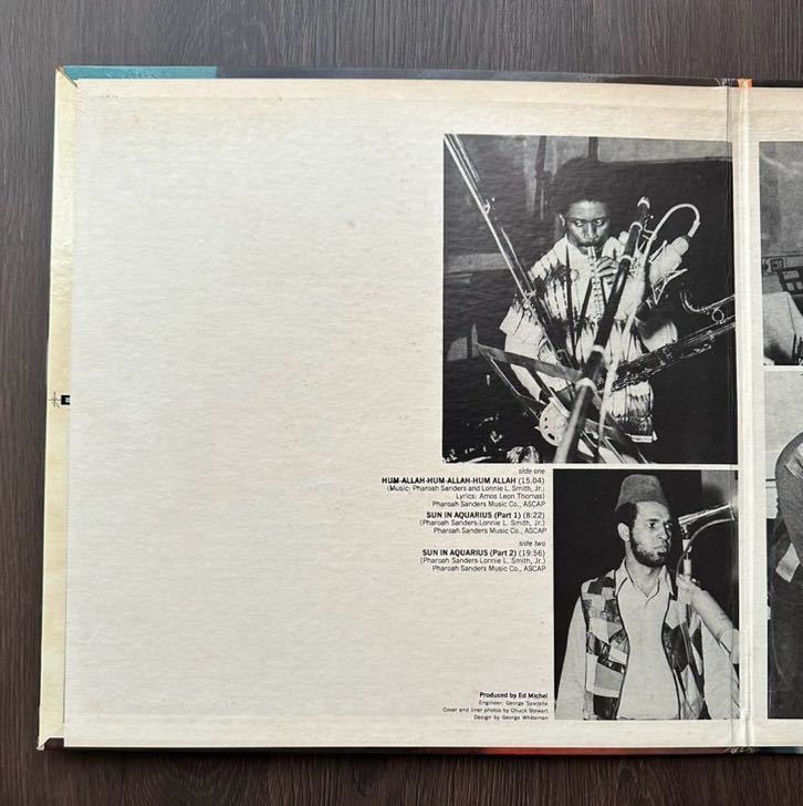 オリジナル ファラオ・サンダース 美品 コーティング LP レコード スピリチュアル Black Jazz フリージャズ Impules AS-9190 Us Original _画像3