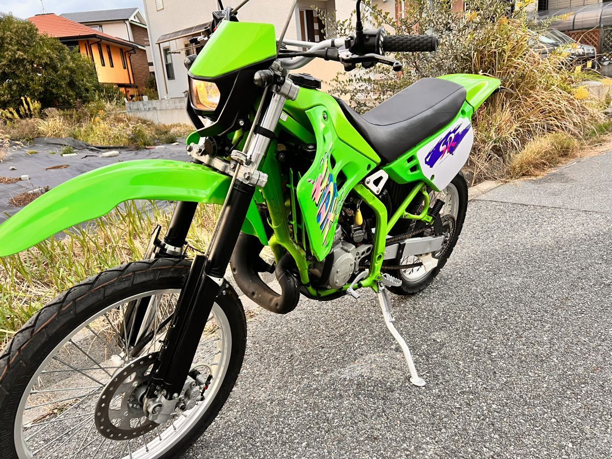 KDX125SR 2スト　カワサキ　整備済　程度良し　兵庫県_画像6