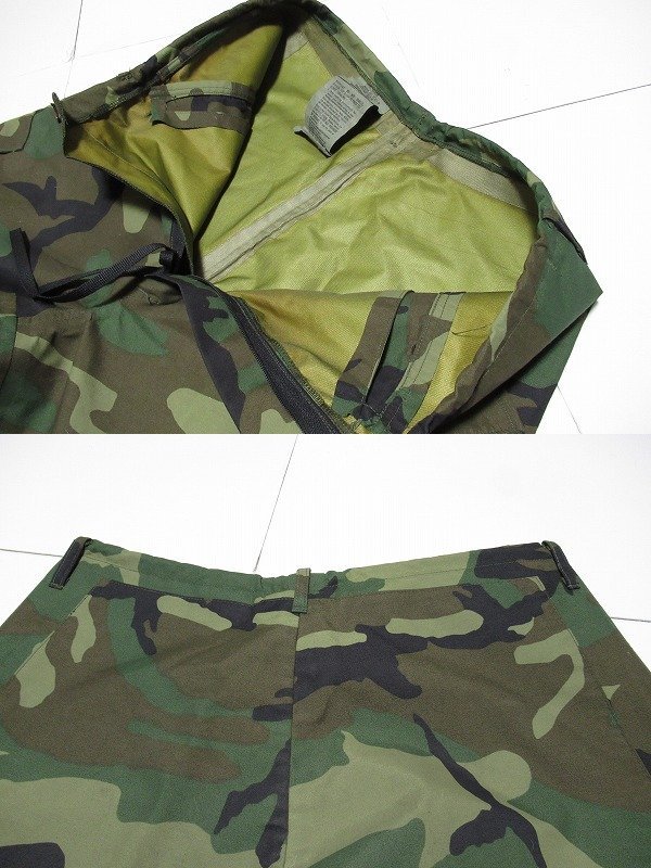 Z11277:米軍 ECWCSパンツ TROUSERS,COLD WEATHER,CAMOUFLAGE,EZPERIMENATAL NO A/DAAK60-94-C-1074/S-R_画像7