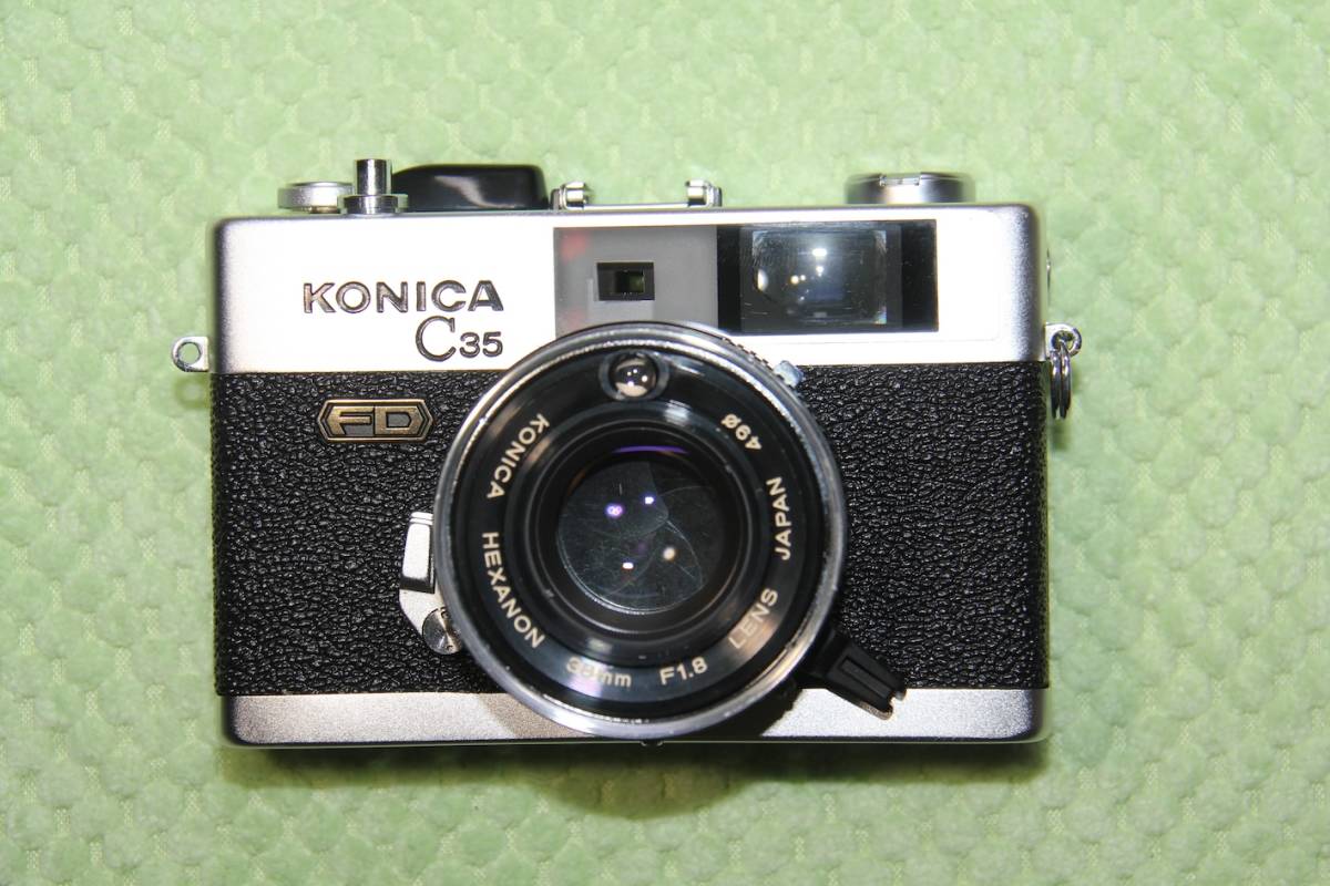 Konica C35 FD シルバー コニカ カメラ #5925_画像2