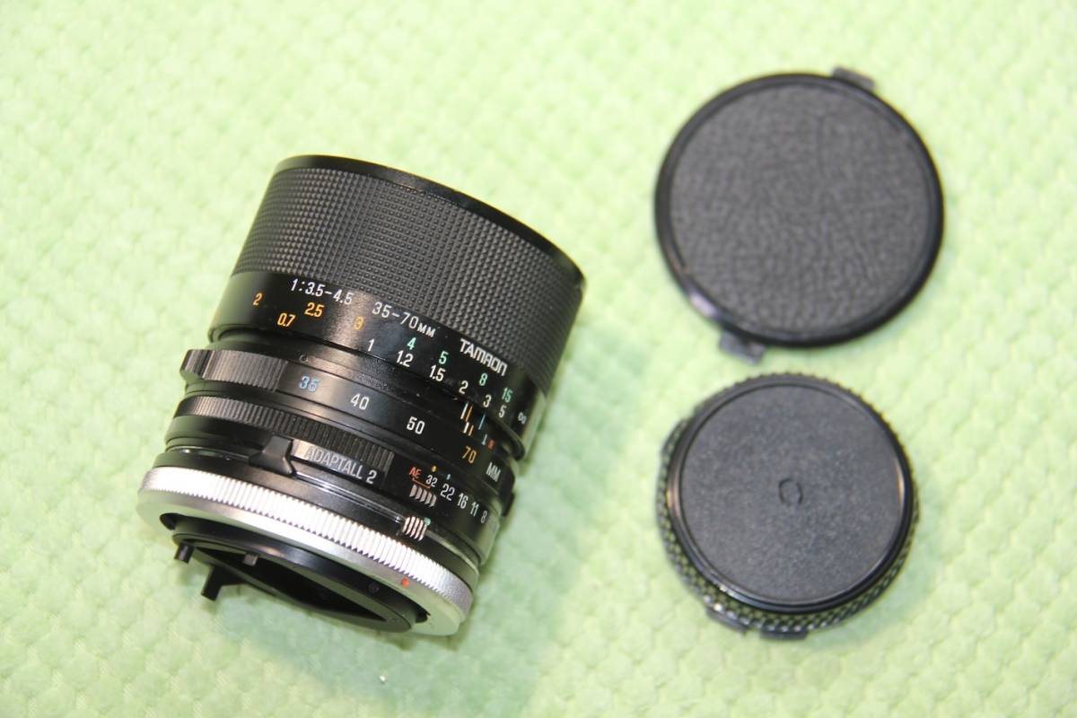 TAMRON 35-70mm F3.5-4.5 CF MACRO (Canon FD用) タムロン レンズ キャノンFD用 #5943_画像1