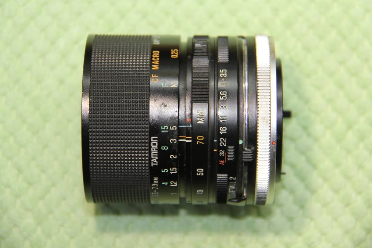 TAMRON 35-70mm F3.5-4.5 CF MACRO (Canon FD用) タムロン レンズ キャノンFD用 #5943_画像5