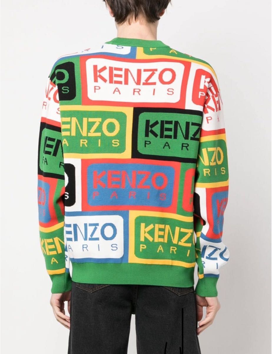 KENZO FE62DJ2806F2DD 関税送料込 24時間以内発送 KENZOニット (KENZO (ケンゾー) ×NIGO ブランド