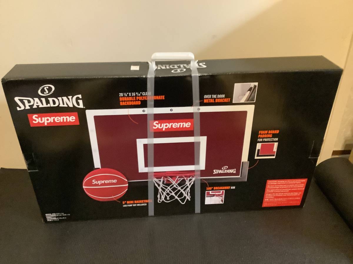 Supreme Spalding Mini Basketball Hoop_画像1