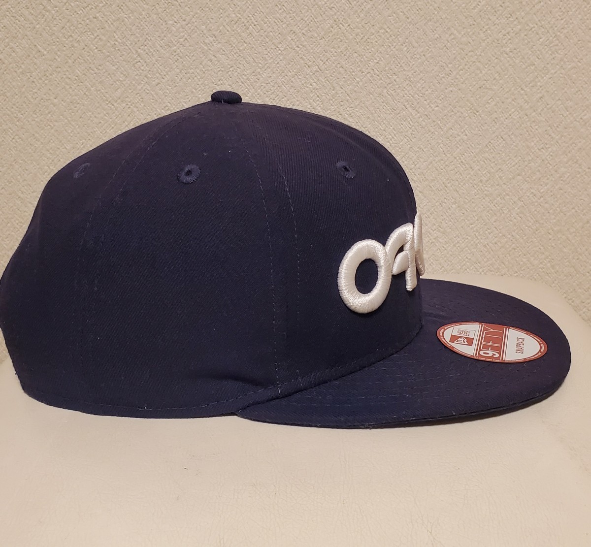 NEW ERA　ニューエラ　キャップ　オークリー　　コラボ　9FIFTY スナップバック　フリーサイズ　ネイビー _画像5