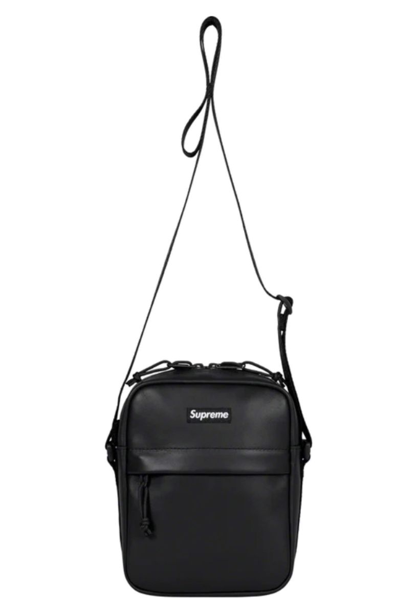 supreme 23fw leather shoulder bag black Yahoo!フリマ（旧）-