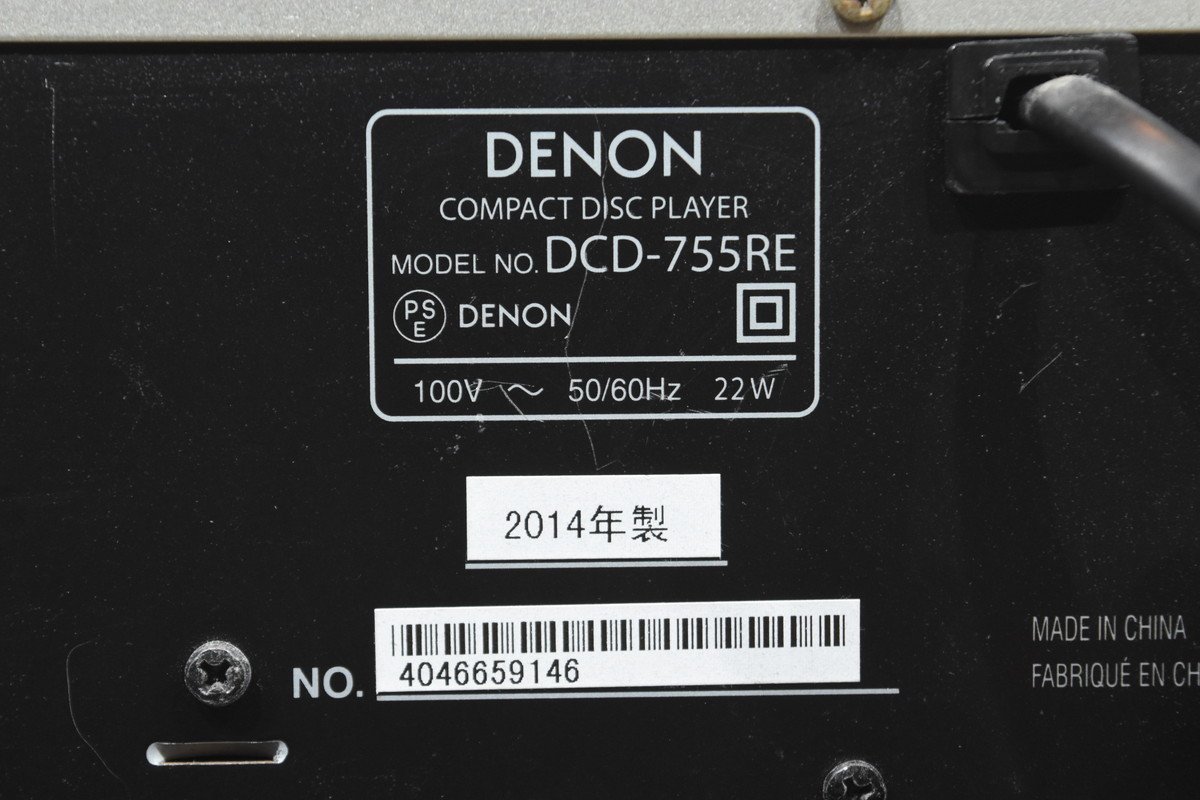 DENON デノン DCD-755RE CDプレーヤー－日本代購代Bid第一推介「Funbid」