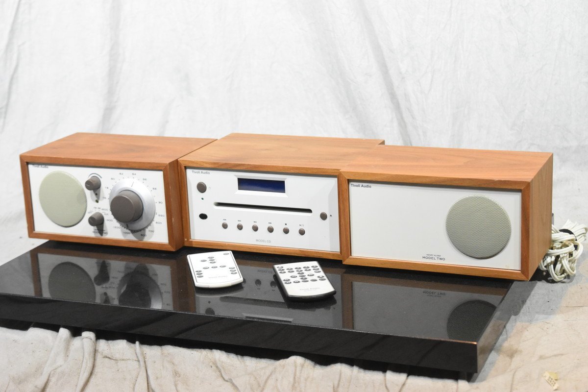 Tivoli Audio チボリオーディオ Model CD CDプレイヤー / AM/FMラジオ スピーカー Model Two_画像1