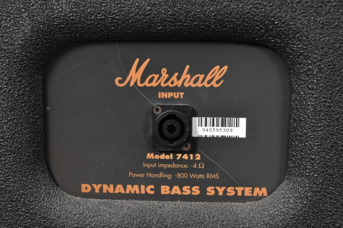 ★ Marshall マーシャル DYNAMIC BASS SYSTEM Model 7412 ベースアンプ ★ 法人様のみ JITBOX利用可能 ★_画像7