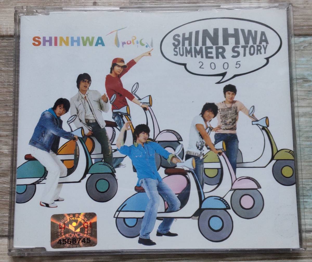 ☆　ＣＤ　☆　SHINHWA/ Summer Story2005　ＳＨＩＮＨＷＡ　シンファ　神話　K-POP_画像1