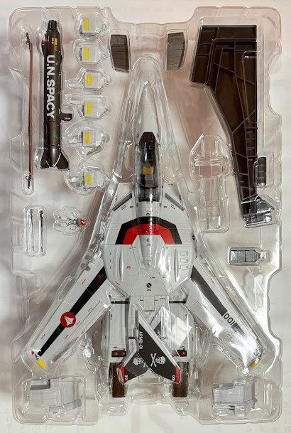 ■【美品】DX超合金 劇場版 VF-1S バルキリー（一条輝機）■【未開封】DX超合金 劇場版 VF-1対応 ストライク／スーパーパーツ セット_画像3