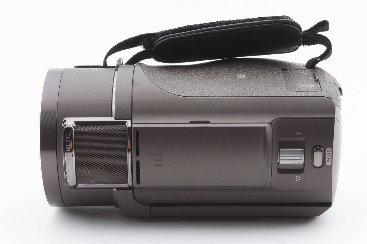 ソニー SONY FDR-AX40 TIC 4K ブロンズブラウン ビデオカメラレコーダー #09200894_画像8