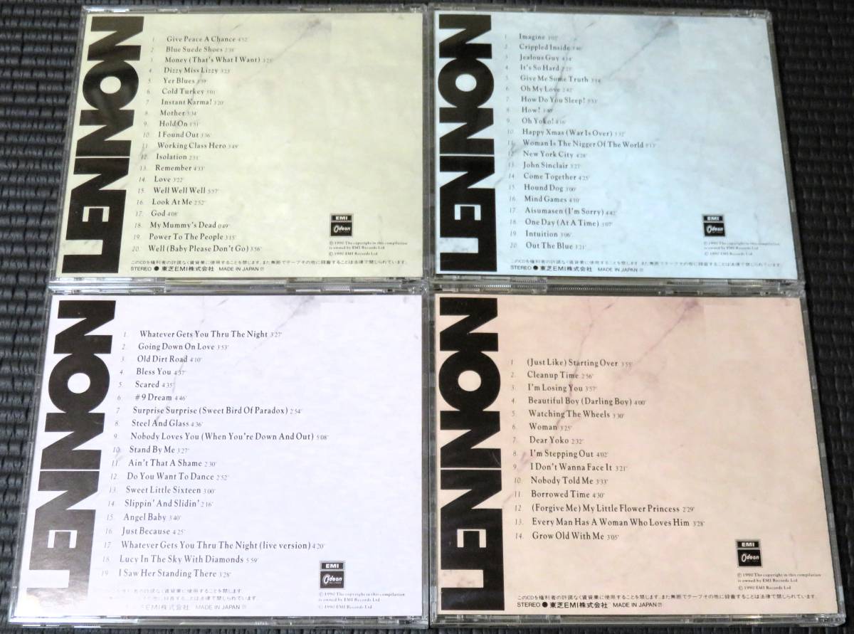 ◆John Lennon◆ ジョン・レノン Lennon Box ボックス 4CD 4枚組 帯付き 国内盤_画像4