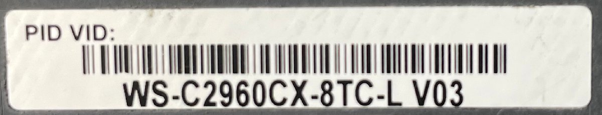 M◆Cisco(シスコ)/スイッチ/Catalyst 2960-CXシリーズ/WS-C2960CX-8TC-L V03/初期化済(23_画像5