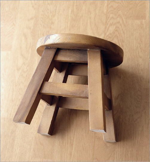 スツール 木製 椅子 いす イス ミニスツール 玄関 花台 ミニテーブル ウッド おしゃれ 子供椅子 ネコさん 送料無料(一部地域除く) maz5471_画像4