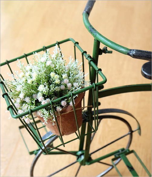  flower rack stylish cycle planter tricycle planter retro garden Try sikru free shipping ( one part region excepting ) mty4227