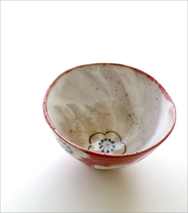 ごはん茶碗 ご飯茶碗 おしゃれ 陶器 有田焼 和食器 和風 焼き物 日本製 梅浪漫ごはん茶碗_画像2
