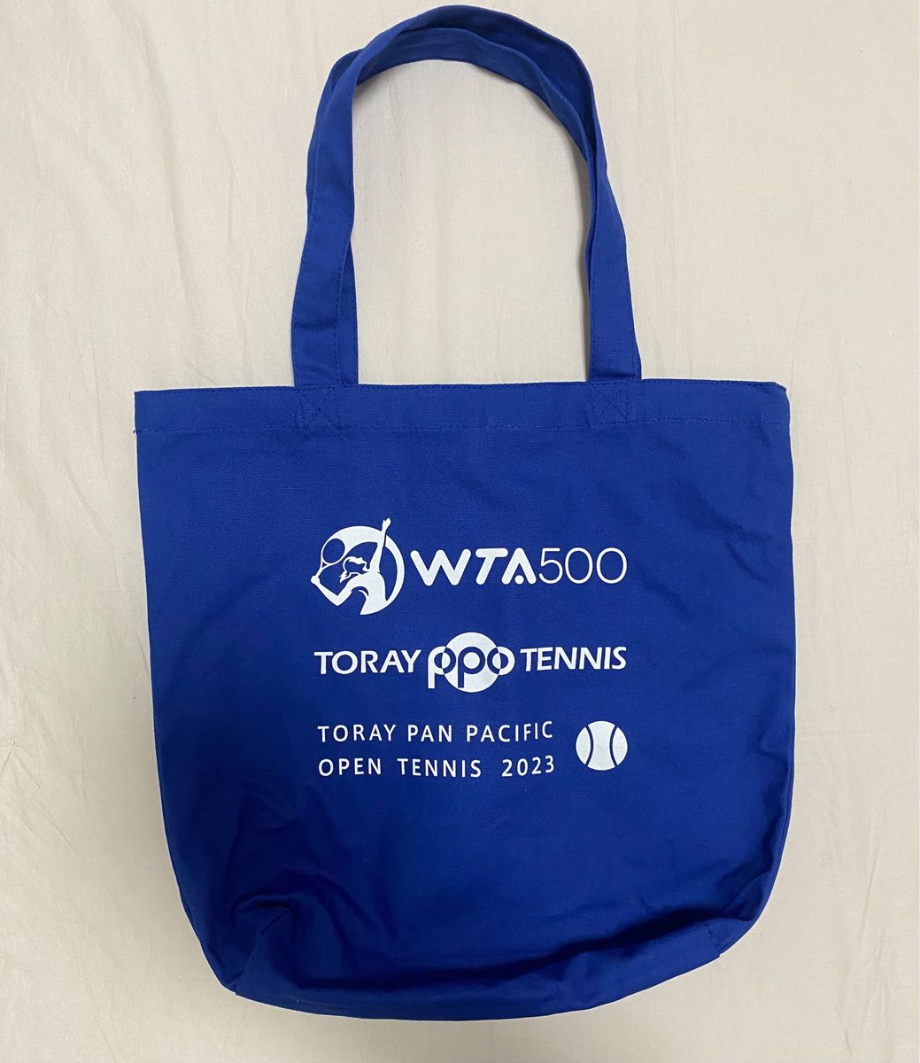 未使用品 2023 WTA500 東レ PPO パンパシフィックオープン テニス トートバッグ