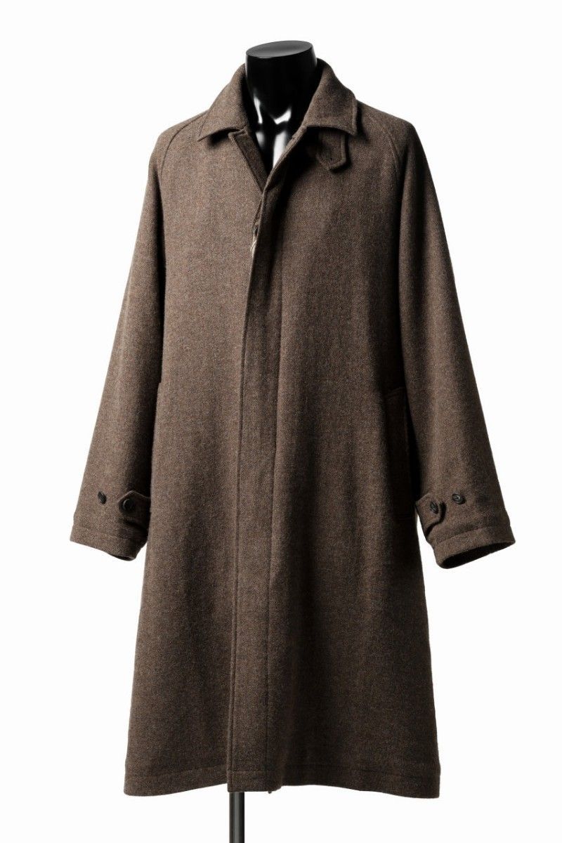 COLINA MAC COAT BRITISH SUFFOLK TWEED コリーナ サフォークツイード マックコート