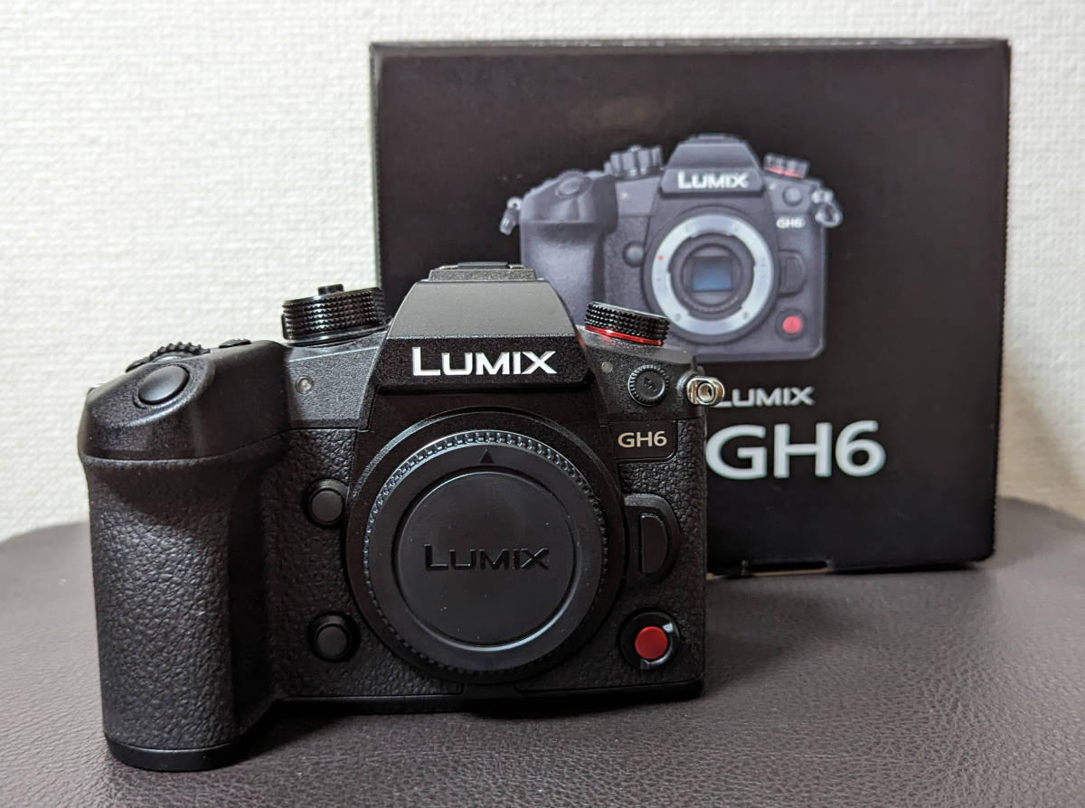 Panasonic LUMIX DC-GH6-K（ブラック）ボディ ほぼ未使用_画像1