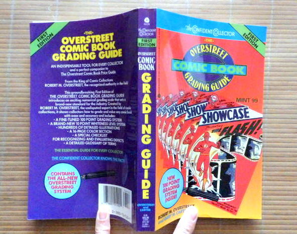 ..　Overstreet Comic Book Grading Guide 1st Ed. (漫画格付本 英語洋書)_画像1