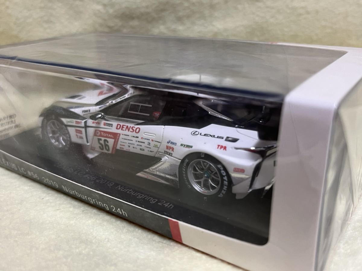 限定品 spark 1/43 LEXUS LC #56 2019 Nurburgring 24h スパーク GAZOO Racing レクサス LC 24時間耐久レースの画像3