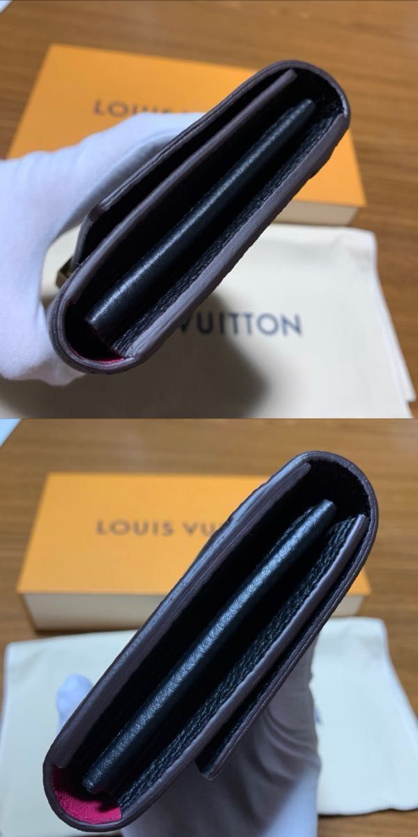 未使用 LOUIS VUITTON ルイヴィトン ポルトフォイユ・カプシーヌ ノワール 長財布 M61248