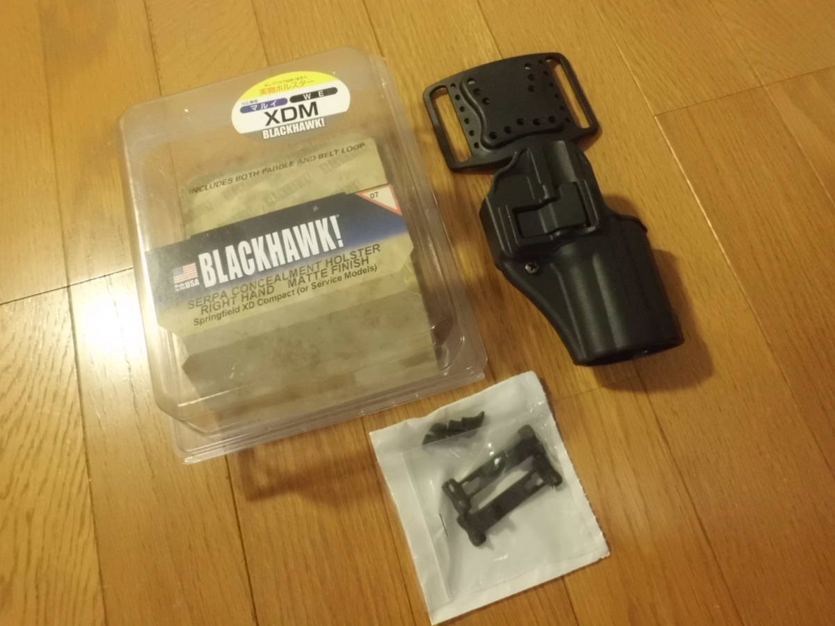 実物 BLACKHAWK ブラックホーク XDM40用ホルスター　　　　　　　　　　　　　　　　　　　　　　　/マルイ WE 3.8_画像1