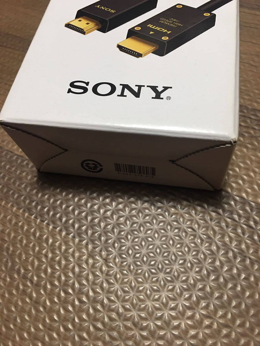 SONY プレミアム HIGH SPEED HDMIケーブル DLC-HX20XF 新品_画像3