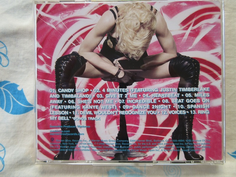 MADONNAマドンナ Hard Candy ハード・キャンディー 国内盤CD_画像2