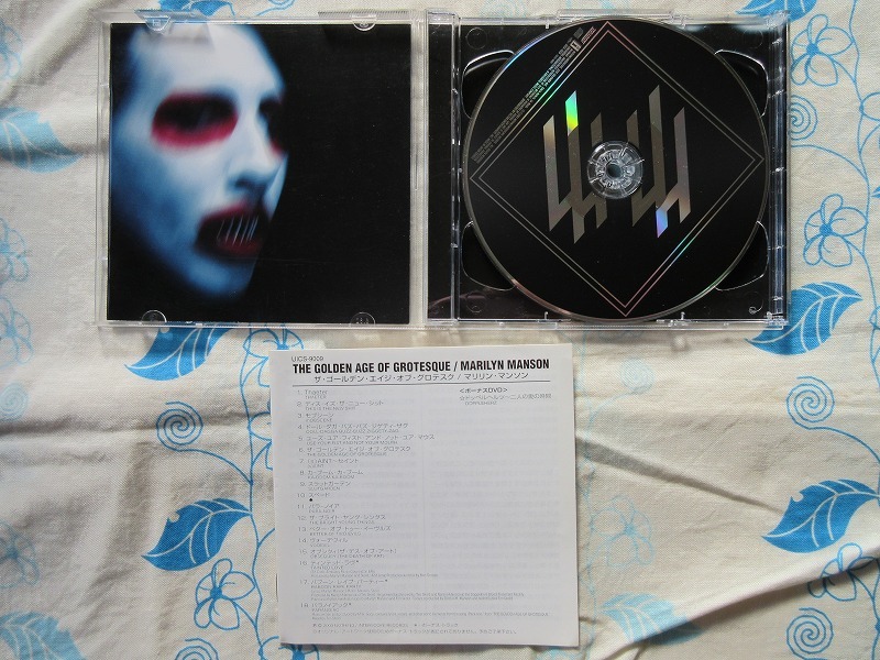 MARILYN MANSON マリリン・マンソン The Golden Age of Grotesque CD+DVD 国内盤CD_画像5