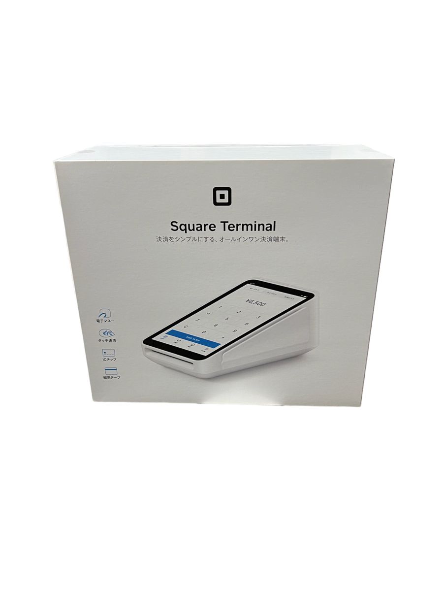 正規品 Square ターミナル ホワイト A-SKU-0609 - 店舗用品