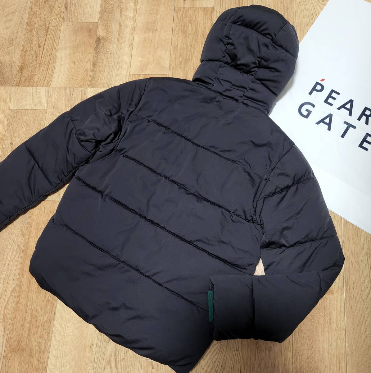 正規品　新品　PEARLY GATES　パーリーゲイツ　ジャックバニー　フルZIPフーディ中綿ブルゾン　高性能蓄熱中綿　防寒アイテム　撥水　size4_画像5