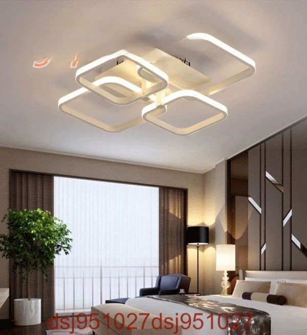 LEDシーリングライト シャンデリア リモコン付 照明器具 天井 常夜灯