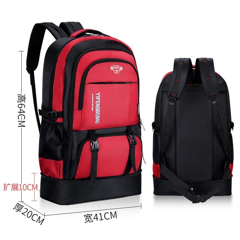 バッグ 防災リュック パック ザック大容量65Ｌ 登山 リュック リュックサック 登山バック バックパック 旅行 アウトドア ブラック_画像5