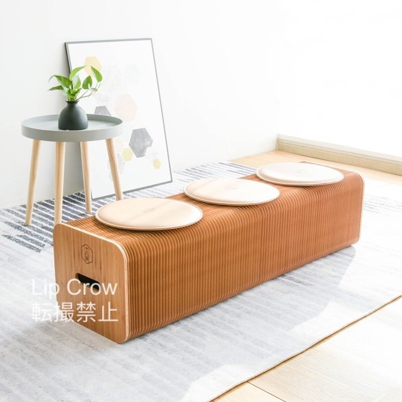 椅子 イス椅子 折り畳み 竹製 肉厚座面 伸縮高さ28cm 全長150cm 北欧 椅子 イス椅子 折り畳み 竹製 肉厚座面 伸縮高さ28cm 全長150cm 北欧
