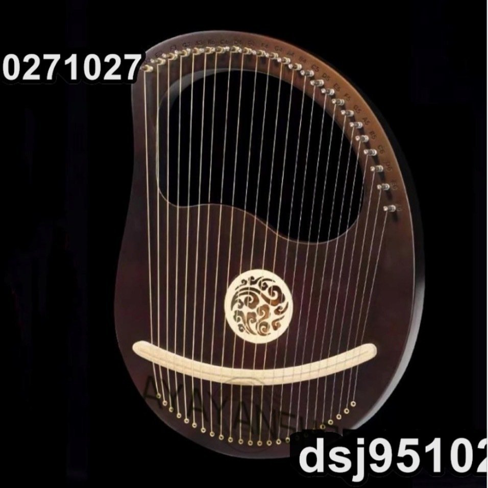 24トーン 楽器 ライアー楽器 ハープ ハープ 竪琴リャキン 木製ハープ_画像1