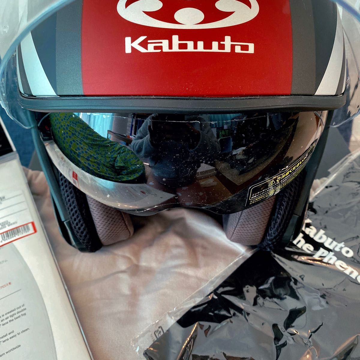 OGKカブトASAGI Sサイズ バイクヘルメットピンロックTシャツスティッカー OGKカブトASAGI Sサイズ バイクヘルメットピンロックTシャツス