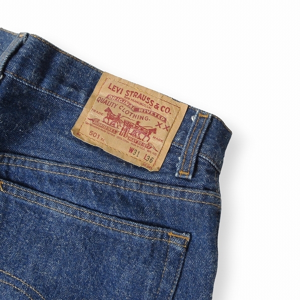 LEVI'S リーバイス 米国製 501 USA ボタン裏555 バレンシア工場 [43E2302_画像4