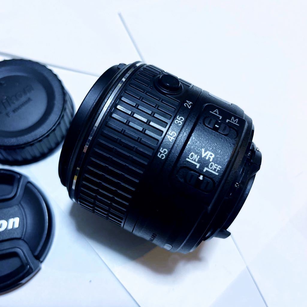 Nikon AF-S DX NIKKOR 18-55mm 1:3.5-5.6G VR Ⅱ 曇りカビ無し　美品　_画像4