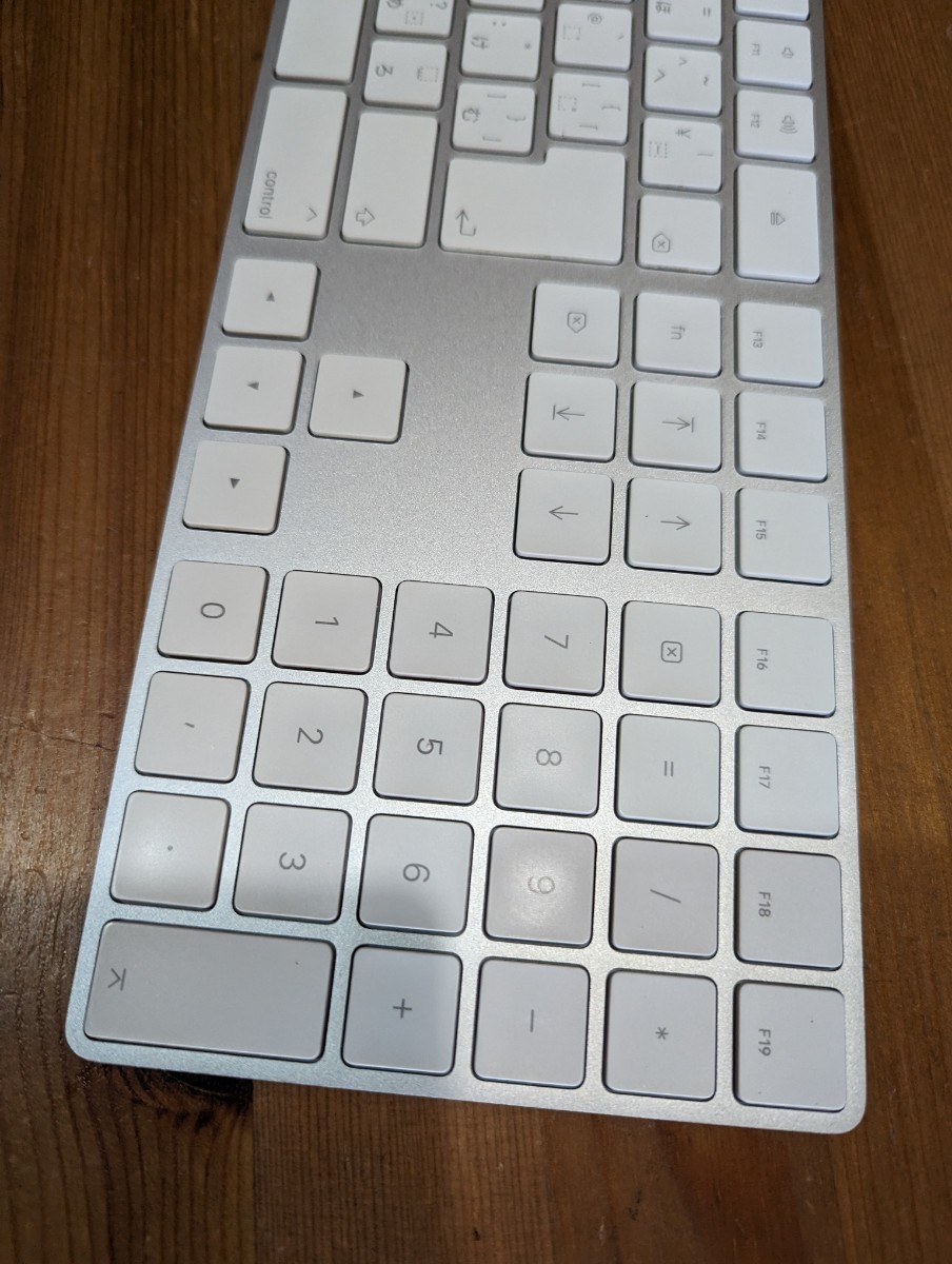 Apple Magic Keyboard (テンキー付)/ 日本語 (JIS) A1843_画像4