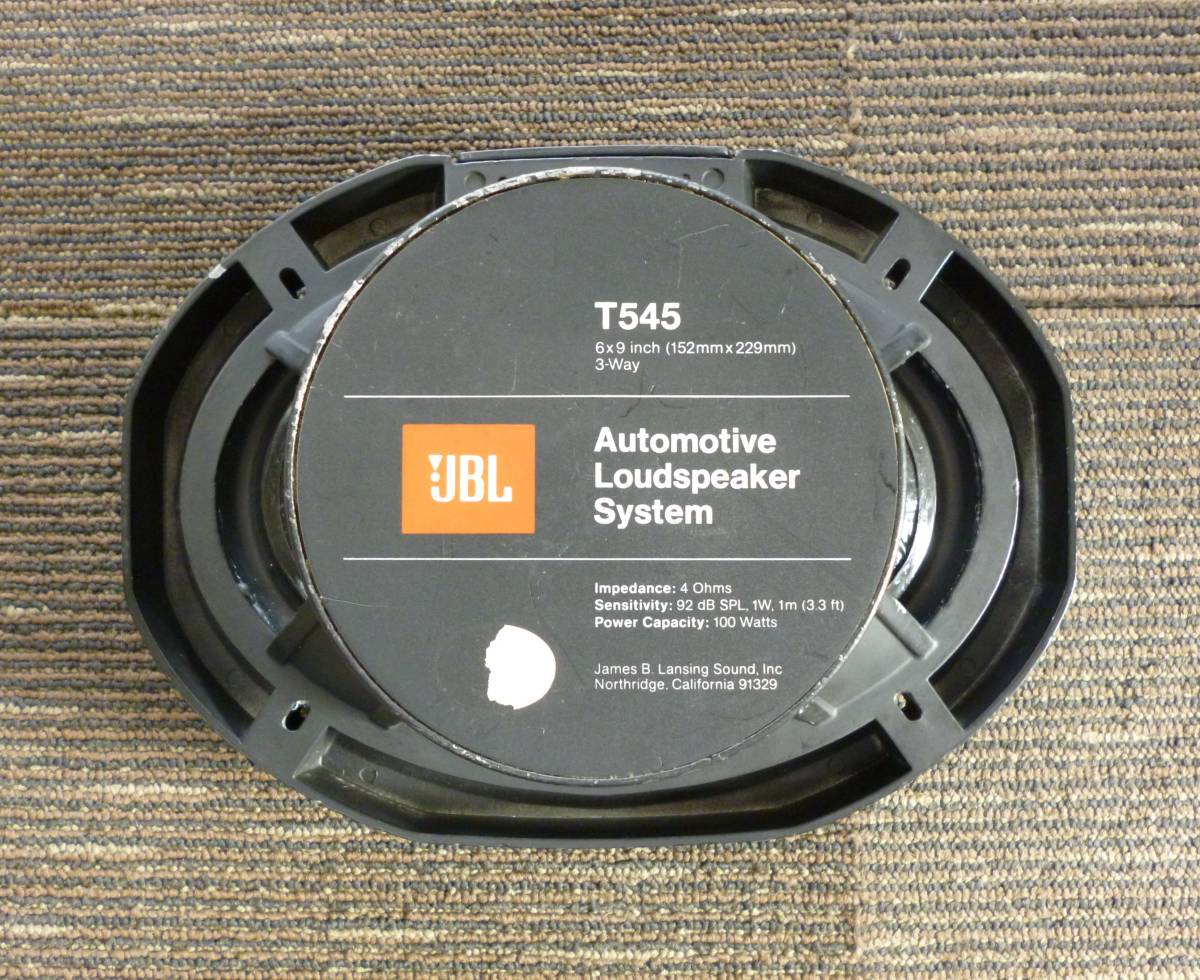 ハイドロ ローライダーJBL T545 スピーカー レストアベース インパラ キャデ リンカーン リーガル モンテ カプリス T595①_画像5